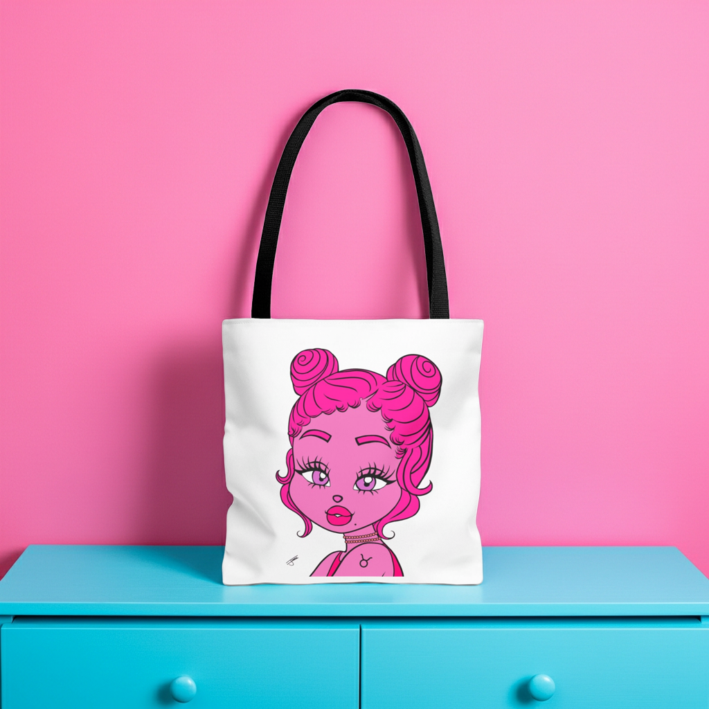 Miss Taurus Tote Bag