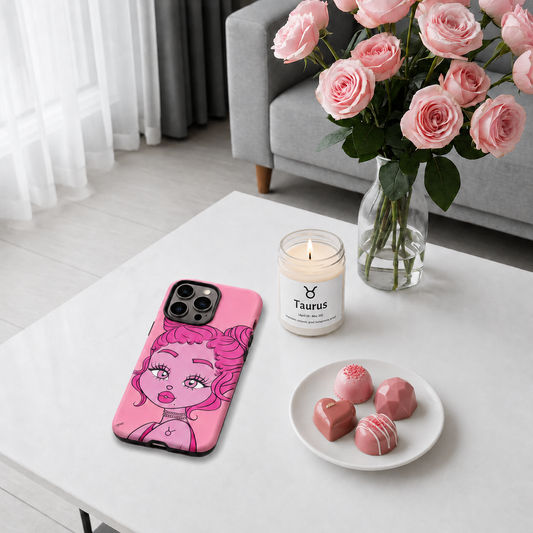 Miss Taurus iPhone case
