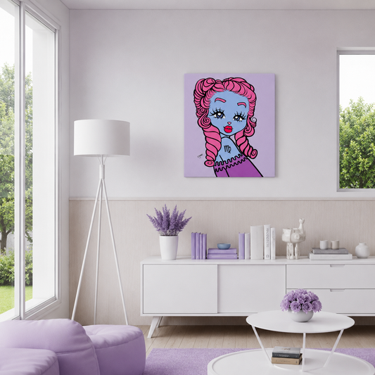 Miss Virgo Canvas