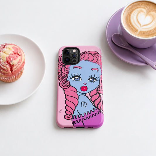 Miss Virgo iPhone case