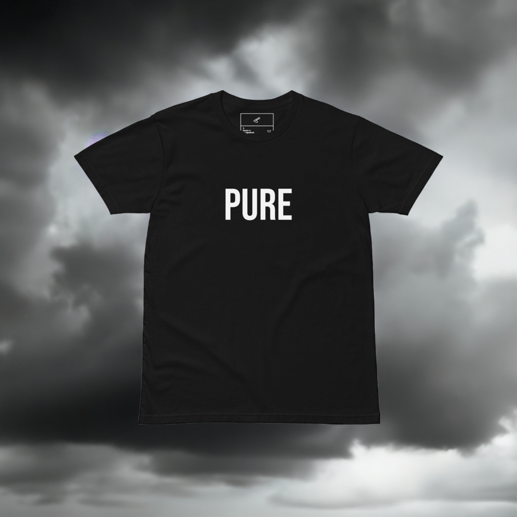 PURE Premium T-Shirt Black (Men / Women)