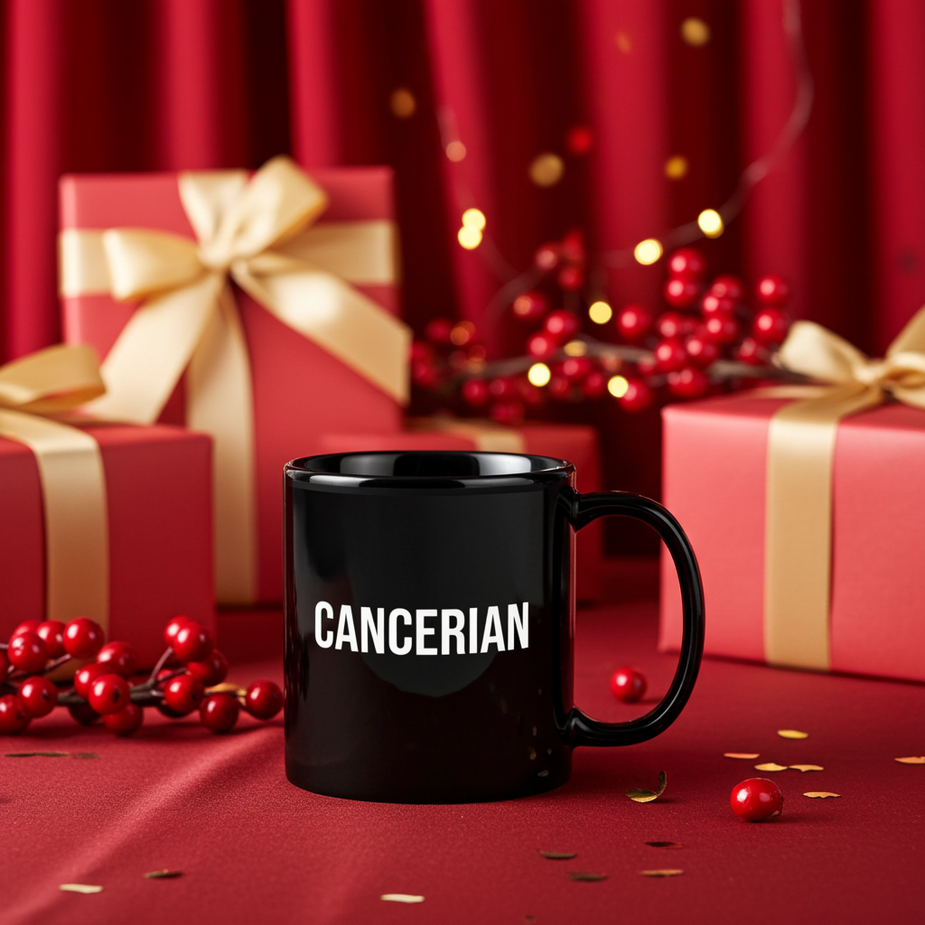 Cancerian Mug Black