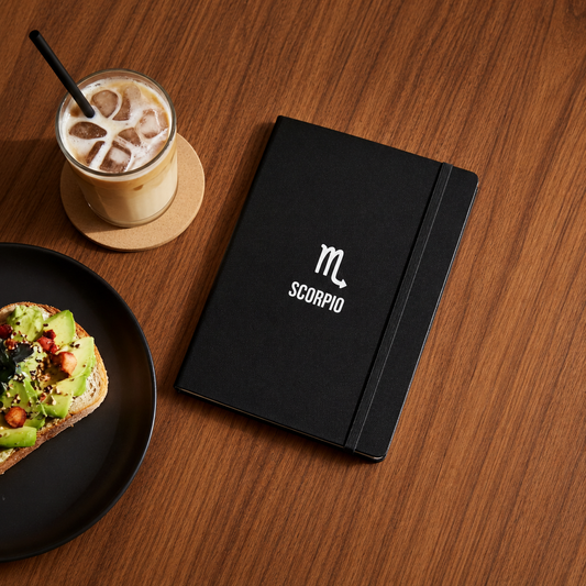Scorpio Hardcover Notebook