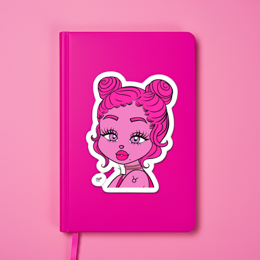 Miss Taurus Sticker