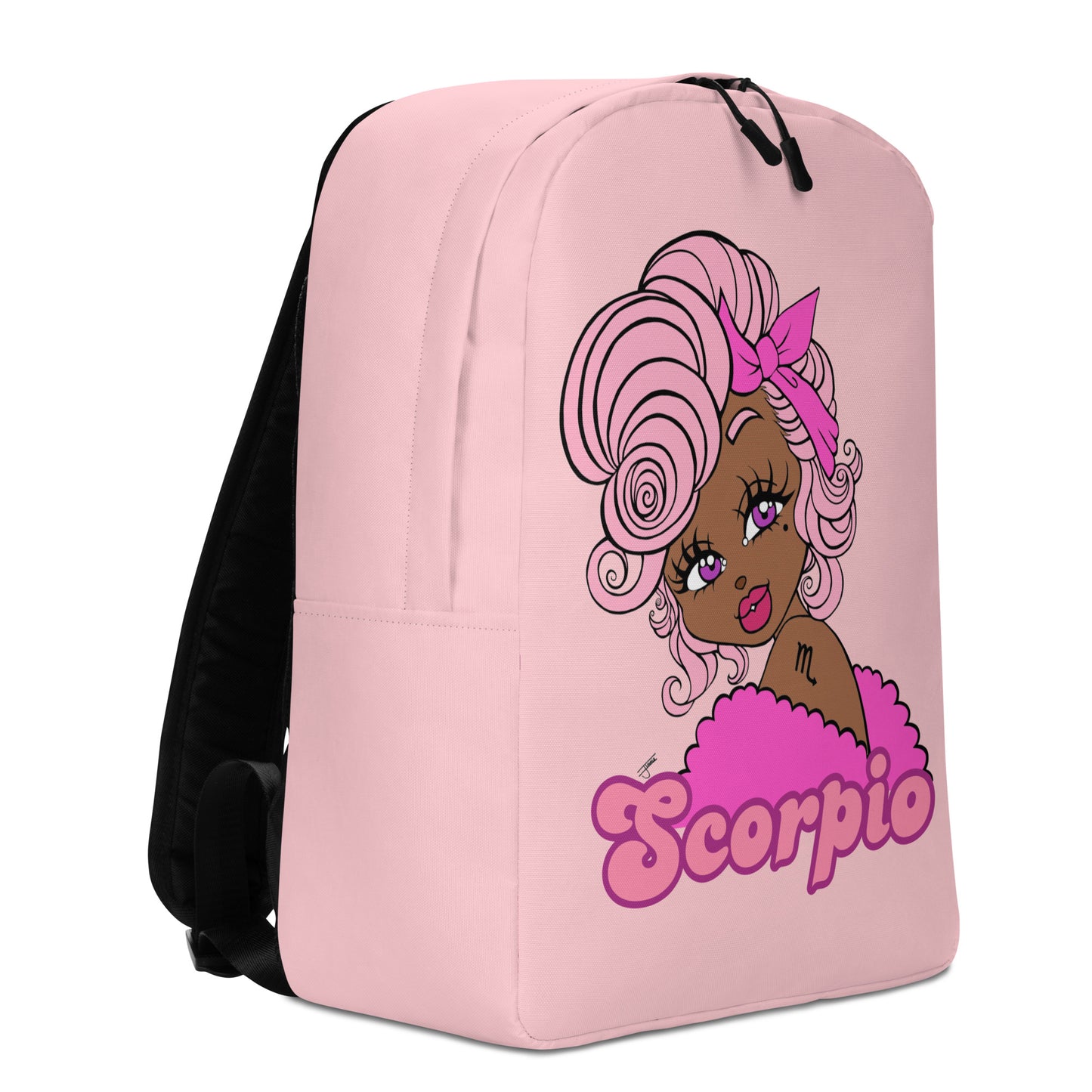 Miss Scorpio Pink Bookbag