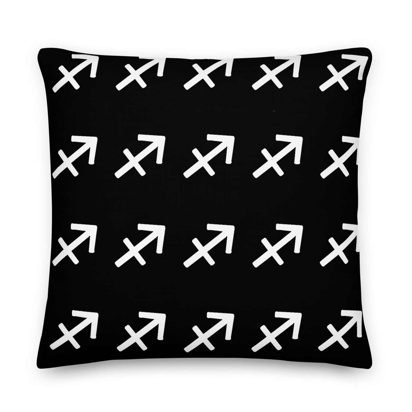 Sagittarius Premium Pillow Black