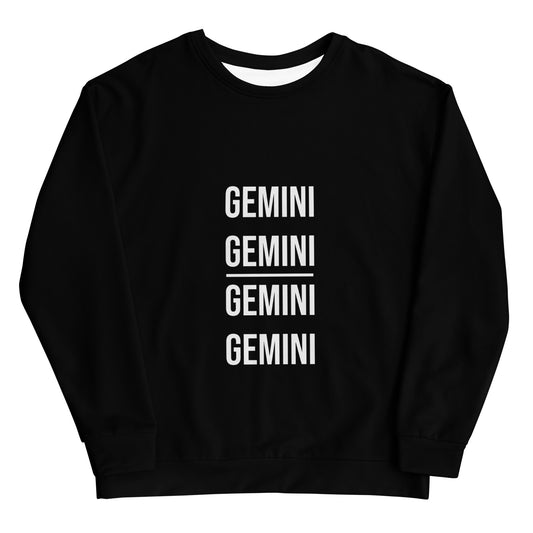 Gemini Sweatshirt Black