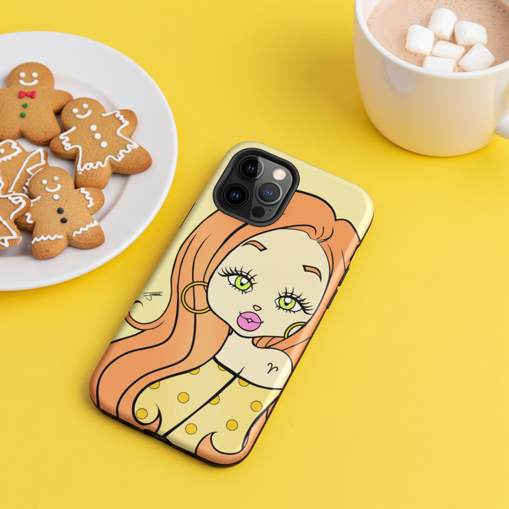 Miss Aries iPhone case
