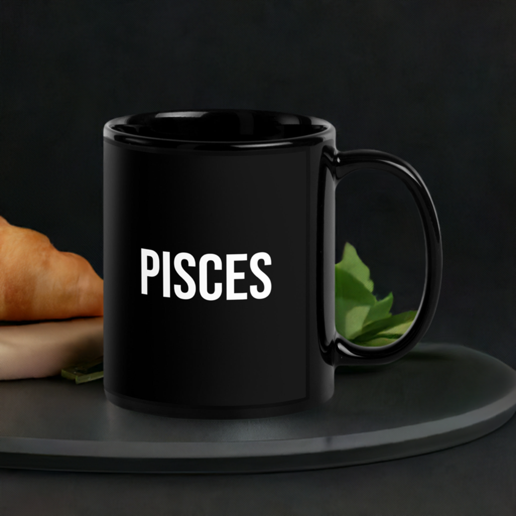 Pisces Mug Black