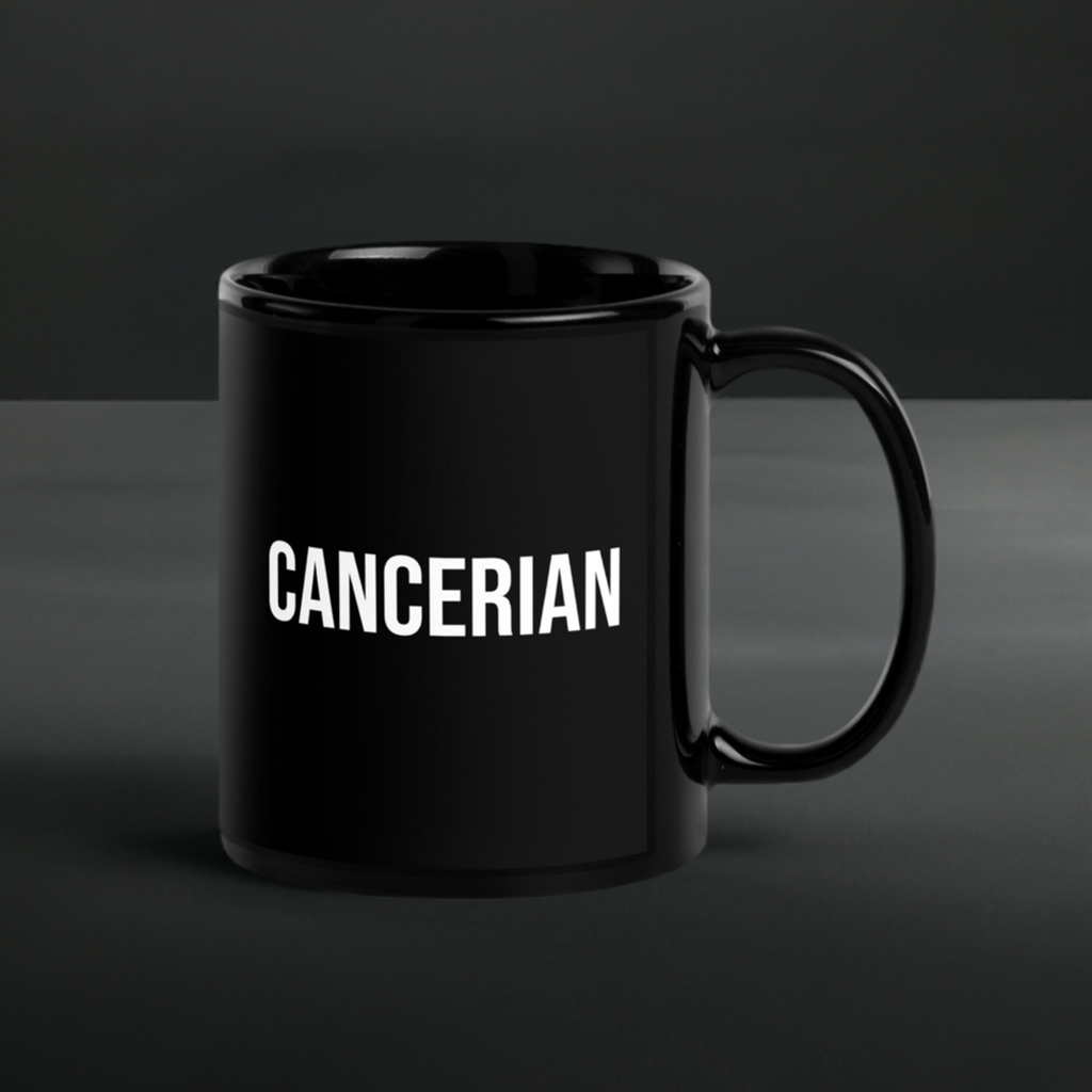 Cancerian Mug Black