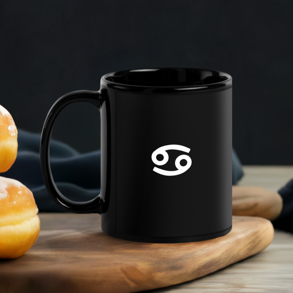 Cancerian Mug Black