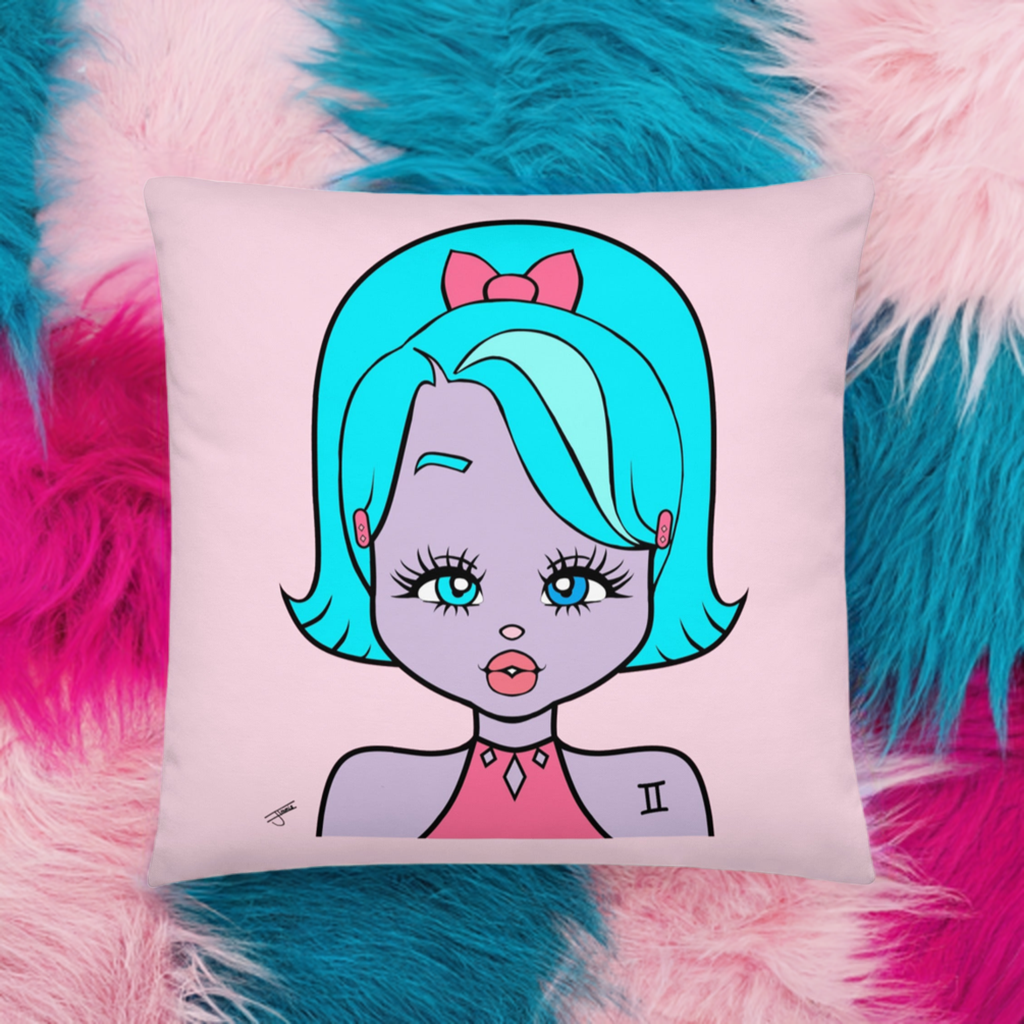 Miss Gemini Pillow