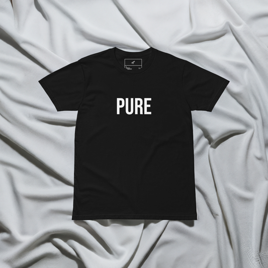 PURE Premium T-Shirt Black (Men / Women)