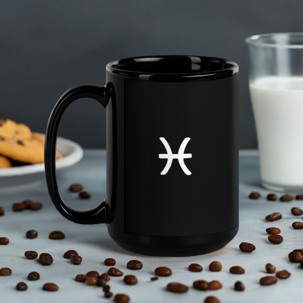 Pisces Mug Black