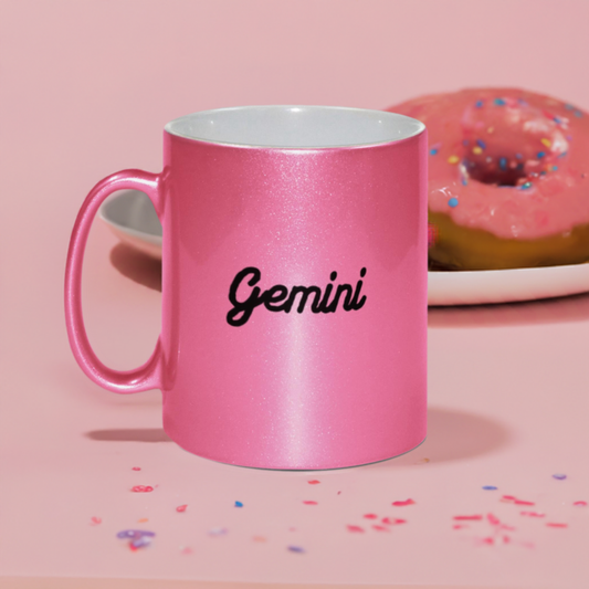 Gemini Pink Shimmer Mug