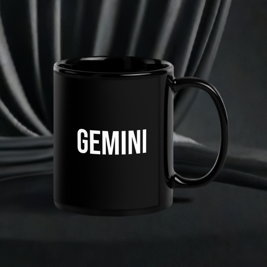 Gemini Mug Black