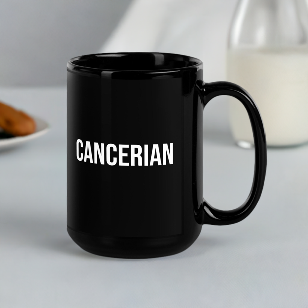 Cancerian Mug Black