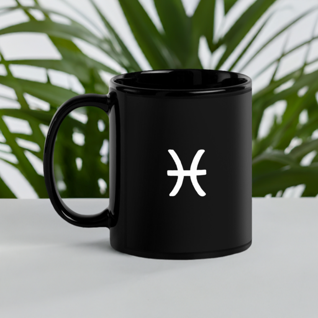 Pisces Mug Black