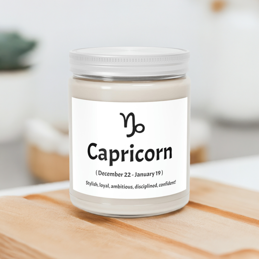 Capricorn Scented Candle