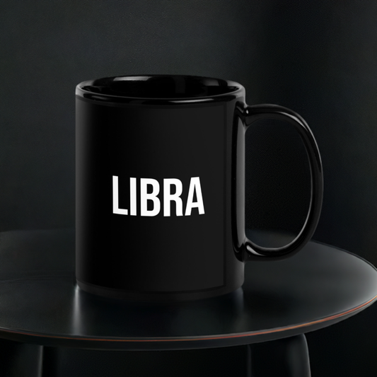 Libra Mug Black