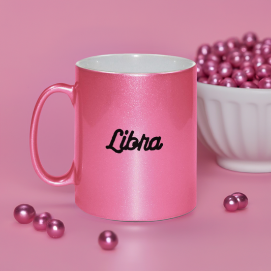 Libra Pink Shimmer Mug