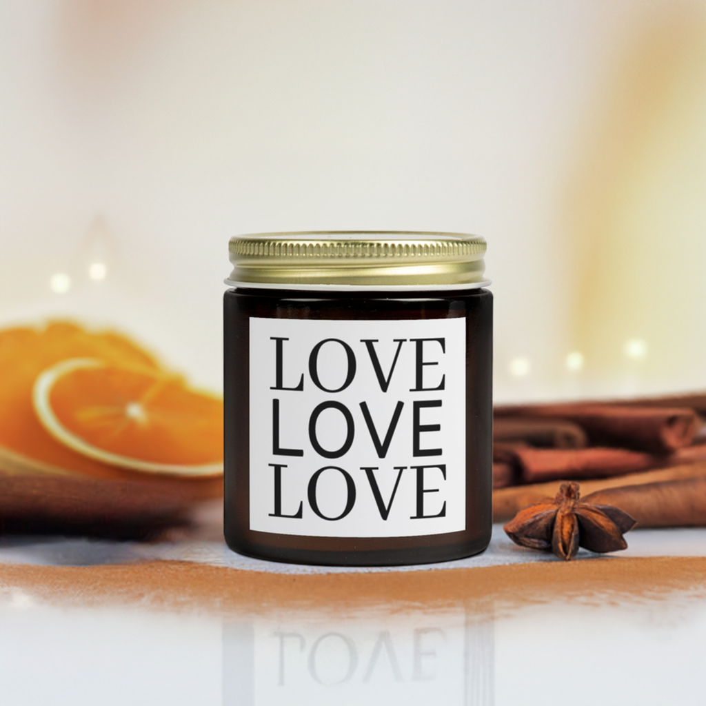 Love Love Love Candle