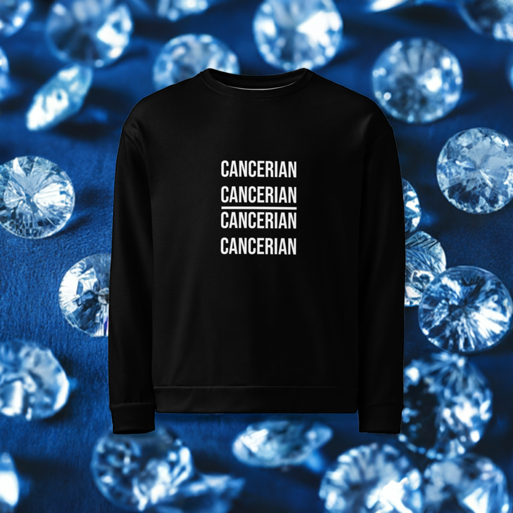 Cancerian Sweatshirt Black