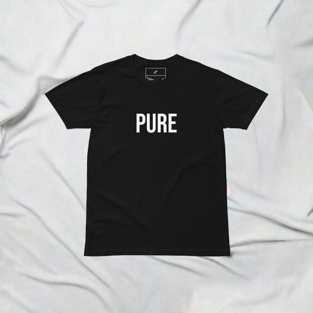 PURE Premium T-Shirt Black (Men / Women)