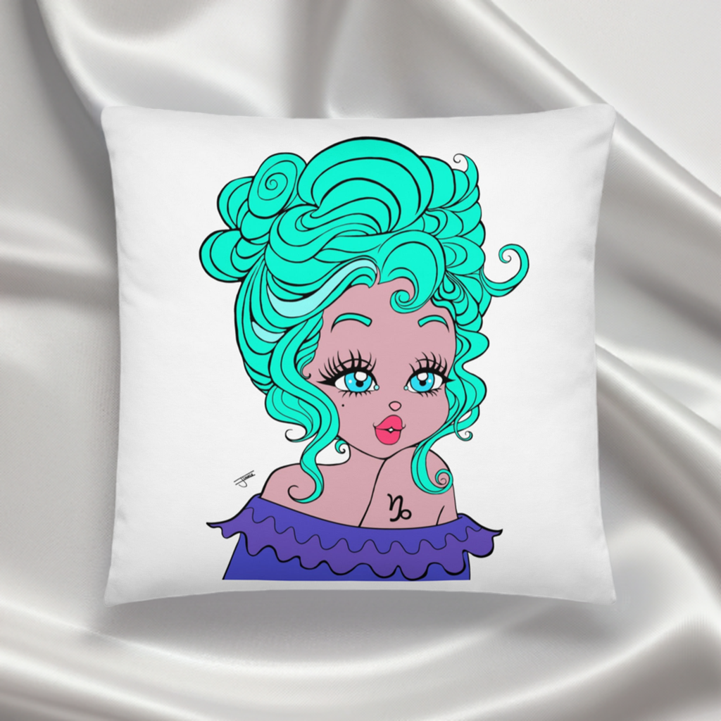 Miss Capricorn Pillow