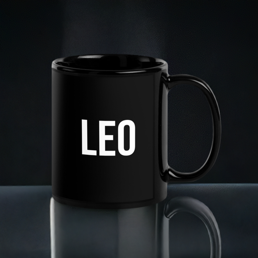 Leo Mug Black