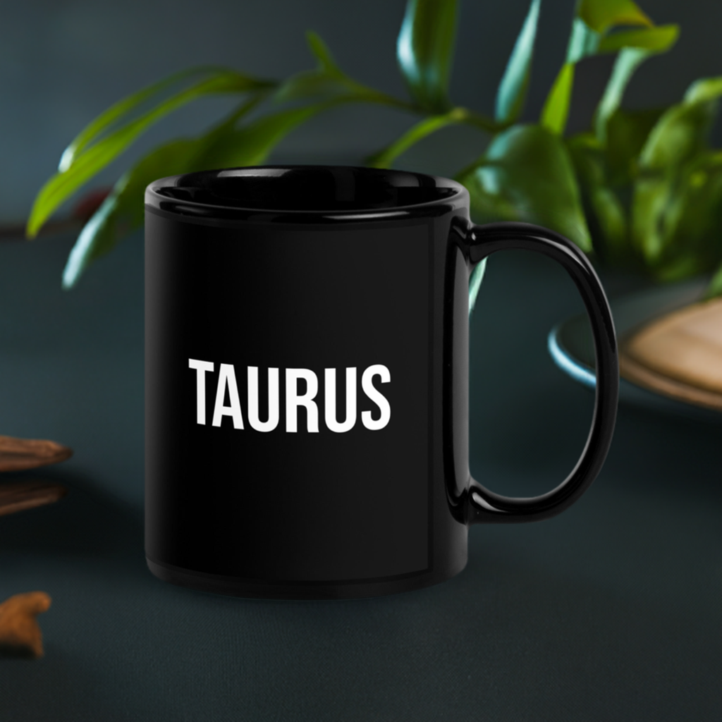 Taurus Mug Black