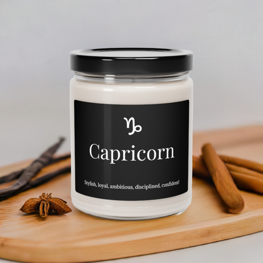 Capricorn Scented Soy Candle