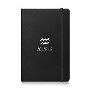 Aquarius Hardcover Notebook