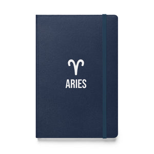 Aries Hardcover Notebook