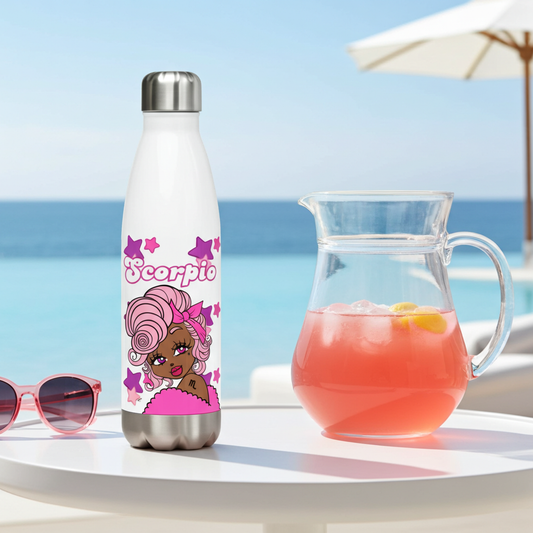Miss Scorpio Pink Thermos