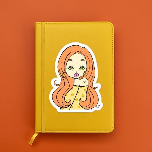 Miss Aries Sticker
