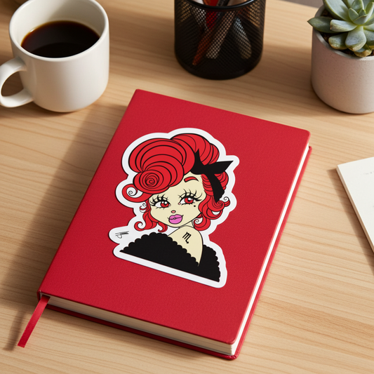 Miss Scorpio Sticker