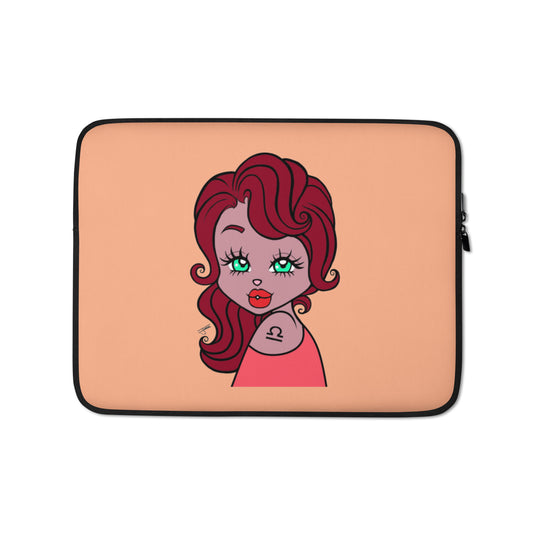 Miss Libra Laptop Sleeve