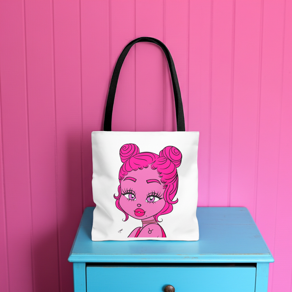 Miss Taurus Tote Bag
