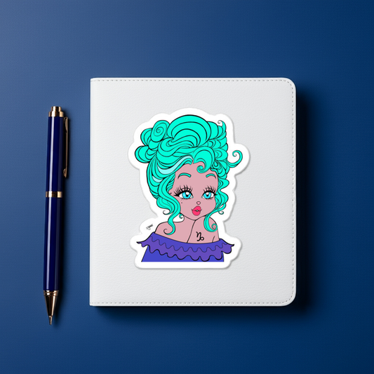 Miss Capricorn Sticker