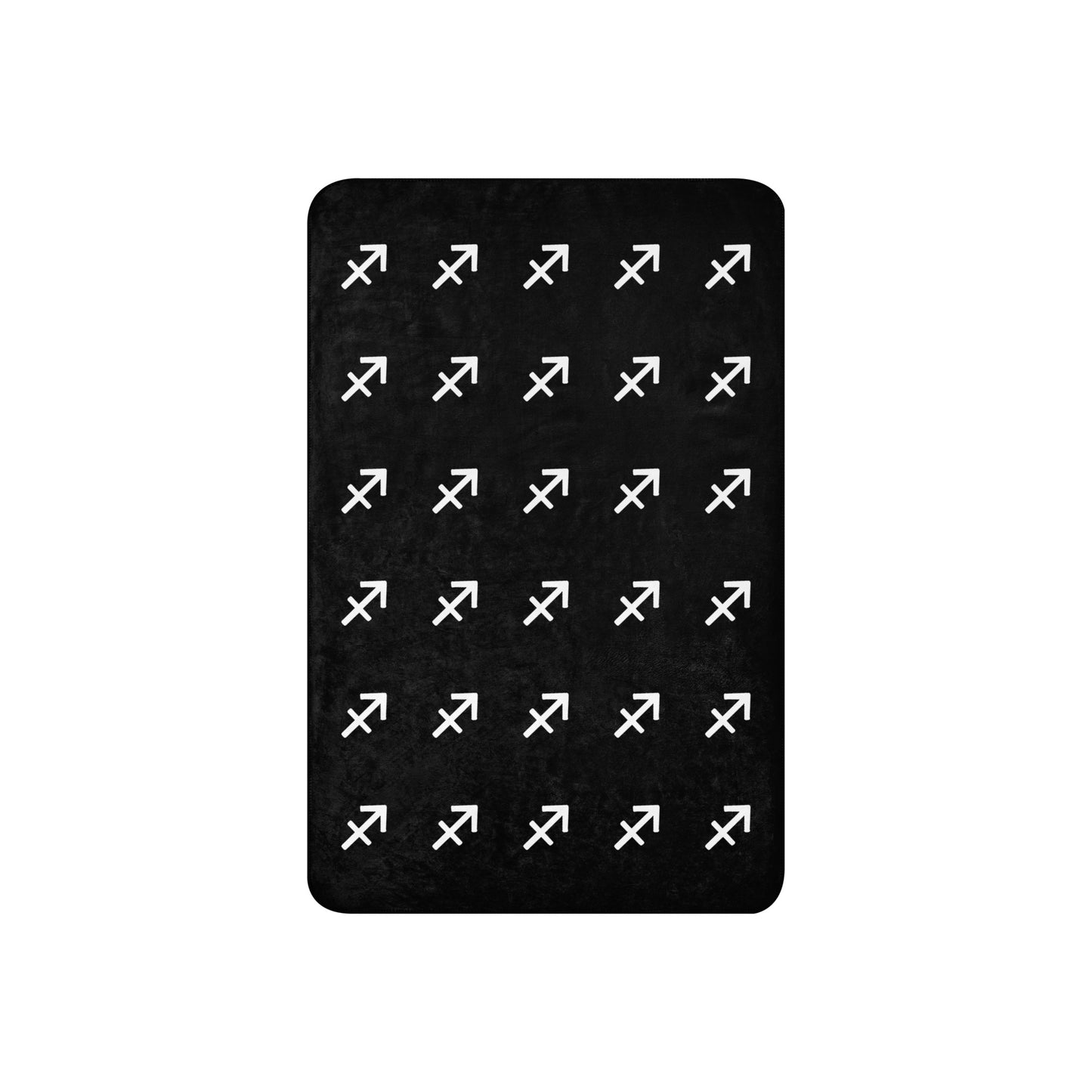 Sagittarius Sherpa blanket Black