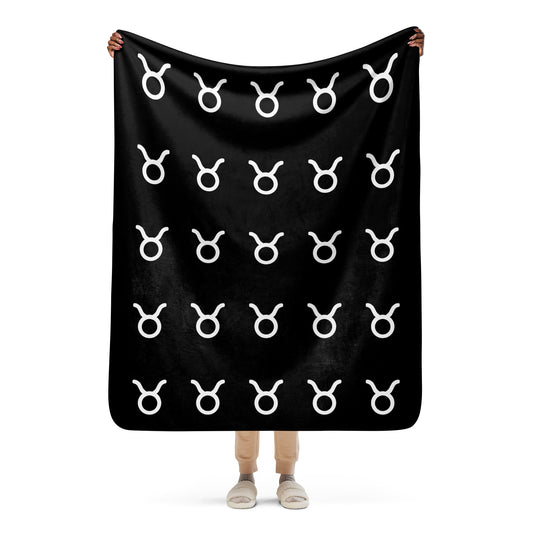 Taurus Sherpa blanket Black