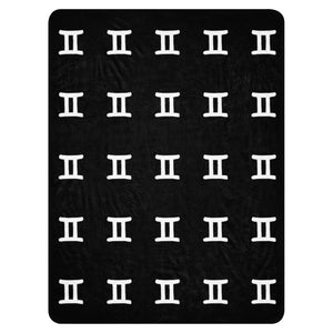 Gemini Sherpa blanket Black