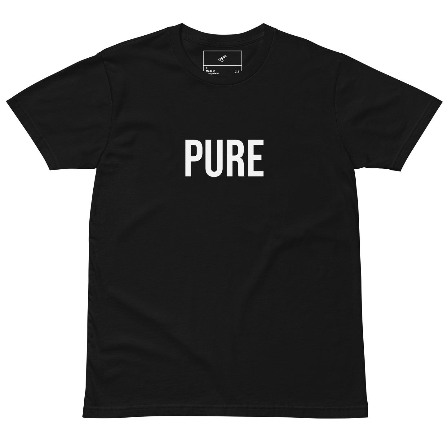 PURE Premium T-Shirt Black (Men / Women)