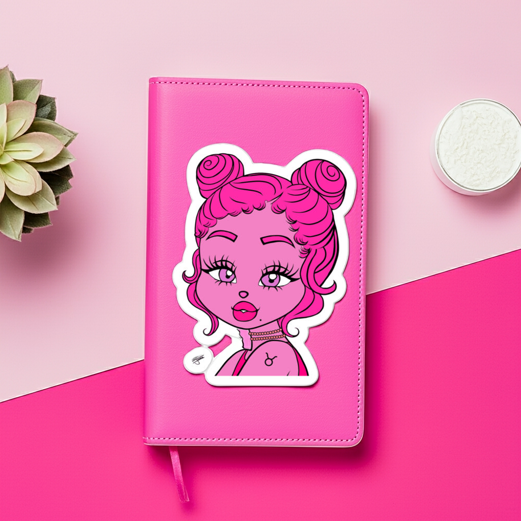 Miss Taurus Sticker
