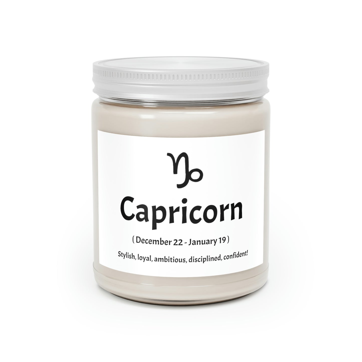 Capricorn Scented Candle