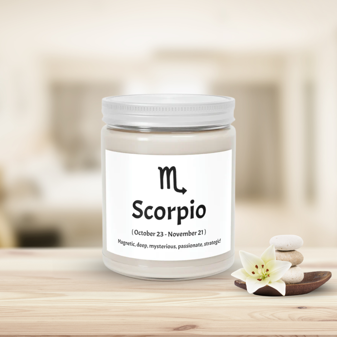 Scorpio Scented Candle
