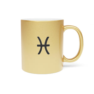 Pisces Mug Silver / Gold